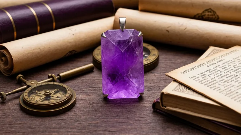 Pierre améthyste brute naturelle teinte violette profonde